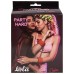 Розовые наручники с металлической цепью Party Hard Calm Pink - фото 5