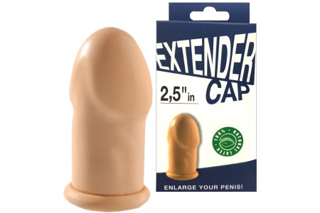 Удлиняющая насадка из латекса Extender + 6 см