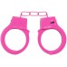 Розовые металлические наручники Ouch Beginners Handcuffs - фото 2