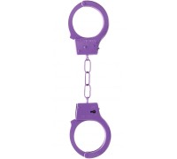 Фиолетовые металлические наручники Ouch Beginners Handcuffs