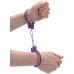 Фиолетовые металлические наручники Ouch Beginners Handcuffs - фото 1