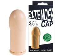 Удлиняющая латексная насадка Extender + 9 см