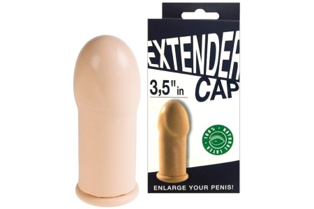 Удлиняющая латексная насадка Extender + 9 см