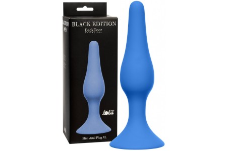 Анальная втулка Slim Anal Plug XL Blue