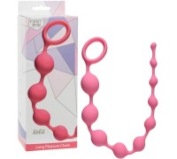 Длинная анальная цепочка Long Pleasure Chain Pink