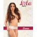 Белоснежный кружевной пояс для чулок Liana M/L - фото 1