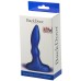 Анальная втулка с рельефом Beginners P-Spot Massager Blue - фото 2