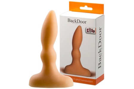 Анальная втулка с рельефом Beginners P-Spot Massager Flash