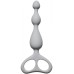 Анальная елочка Ultimate Beads Grey - фото 1