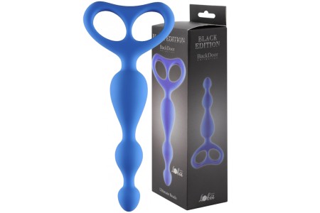 Анальная елочка Ultimate Beads Blue