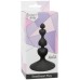Анальная елочка на присоске First Time Sweetheart Plug Black - фото 2