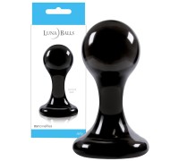Анальная пробка на присоске Luna Balls S черная