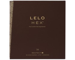 Презервативы Lelo Hex Respect XL увеличенного размера 36 шт