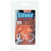 Клипсы-колечки для сосков с голубыми бусинами Silver Nipple Rings - фото 1