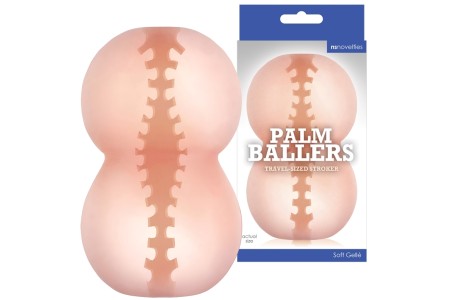 Мастурбатор с уникальным рельефом Palm Ballers Flesh