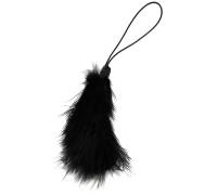 Перьевой тиклер Scandal Black Feather черный 18 см