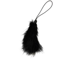Перьевой тиклер Scandal Black Feather черный 18 см