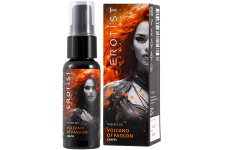 Гель Erotist жидкий вибратор Volcano Of Passion со вкусом винограда 25 гр