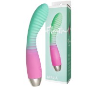 Вибратор с изогнутой рельефной головкой Flovetta Azalia