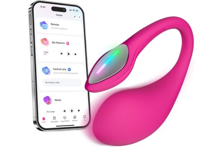 Lovense Lush 4.0 инновационный смарт-вибростимулятор с LED-подсветкой