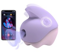 Бесконтактный вакуумно-волновой стимулятор клитора с вибрацией Magic Motion Unicorn фиолетовый