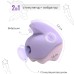Бесконтактный вакуумно-волновой стимулятор клитора с вибрацией Magic Motion Unicorn фиолетовый - фото 8