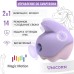 Бесконтактный вакуумно-волновой стимулятор клитора с вибрацией Magic Motion Unicorn фиолетовый - фото 5