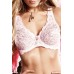 Светло-розовый кружевной бюстгальтер с подвеской Back in Heaven 85D - фото 2
