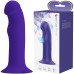 Универсальный фиолетовый вибратор с мощной присоской и пульсацией Murray Youth 19 см - фото
