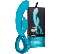 Перезаряжаемый вибратор с клиторальным стимулятор California Exotics Key Leia