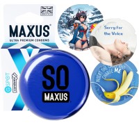 Презервативы в металлическом кейсе Maxus №3 G-Spot для стимуляции точки G