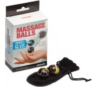 Стеклянные вагинальные шарики Sitabella Massage Balls Colorfil Glass