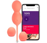 DEMO Вагинальные смарт-шарики с вибрацией We-Vibe Bloom