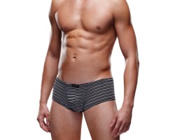 Мужские трусы-хипсы в полоску Envy черно-белые M/L