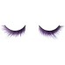 Накладные ресницы с фиолетовыми перьями Baci - фото