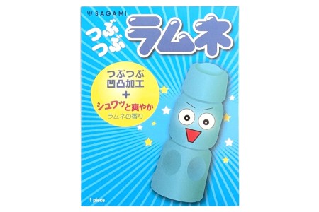 Презерватив со вкусом лимонада Sagami Studded Lemonade 1 шт