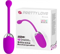 Классическое перезаряжаемое виброяйцо Pretty Love Brook