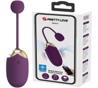 Перезаряжаемое смарт-виброяйцо Pretty Love Abner фиолетовое