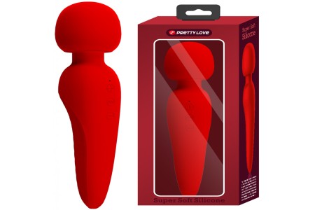 Перезаряжаемый вибромассажер Pretty Love Meredith красный