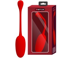 Перезаряжаемое виброяйцо Pretty Love Knucker красное