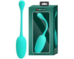 Перезаряжаемое виброяйцо Pretty Love Knucker мятное