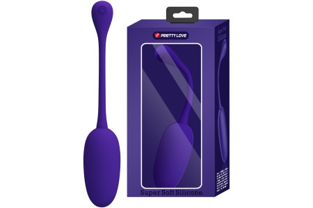 Перезаряжаемое виброяйцо Pretty Love Knucker фиолетовое