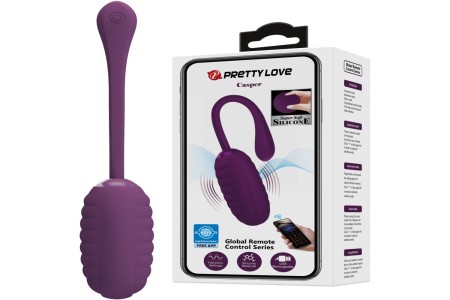 Смарт-виброяйцо Pretty Love Casper фиолетовое