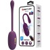 Фиолетовое смарт-виброяйцо Pretty Love Doreen с электростимуляцией - фото