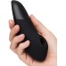 Бесконтактный вакуумно-волновой стимулятор клитора с вибрацией Womanizer Enhance черный - фото 1