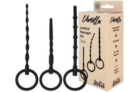 Набор силиконовых уретральных бужей Vanilla Twist