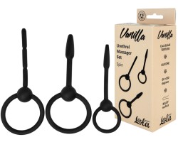 Набор силиконовых уретральных бужей Vanilla Spin