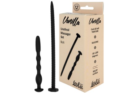 Набор силиконовых уретральных бужей Vanilla Bolt