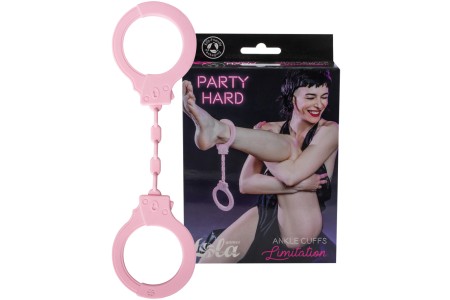 Силиконовые поножи Party Hard Limitation Pink