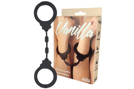 Силиконовые наручники Vanilla Suppression Black